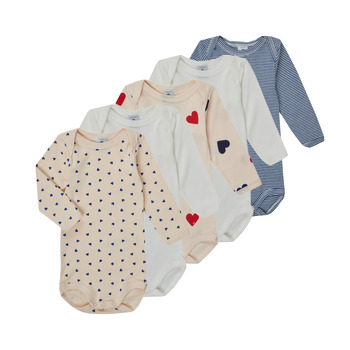 Odjeća Djeca Pidžame i spavaćice Petit Bateau LOT 5 BODY Multicolour