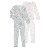 Odjeća Djevojčica Pidžame i spavaćice Petit Bateau LOT CUZABE Višebojna
