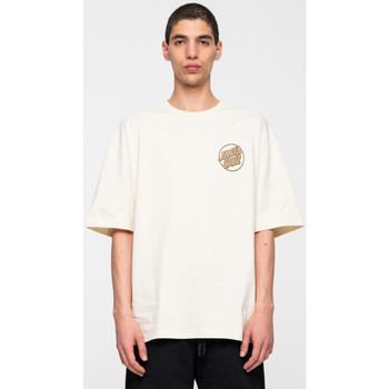 Odjeća Muškarci
 Majice / Polo majice Santa Cruz Tiki hand t-shirt Bijela