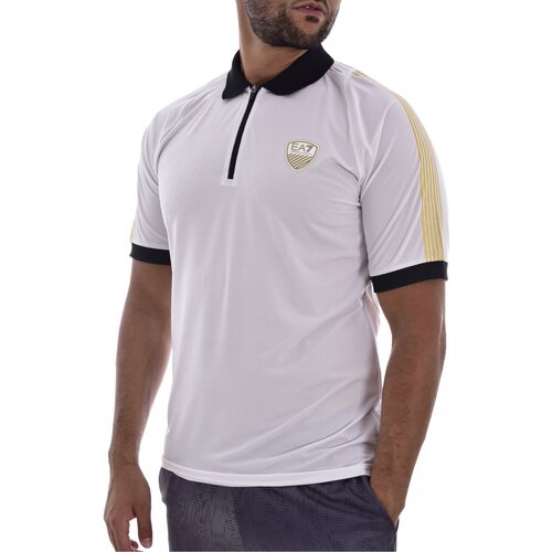 Odjeća Muškarci
 Majice / Polo majice Emporio Armani EA7 3LPF61 PJEYZ Bijela