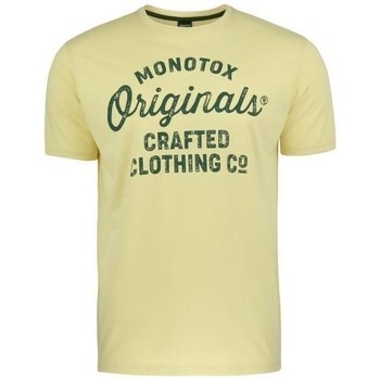 Odjeća Muškarci
 Majice kratkih rukava Monotox Originals Crafted žuta