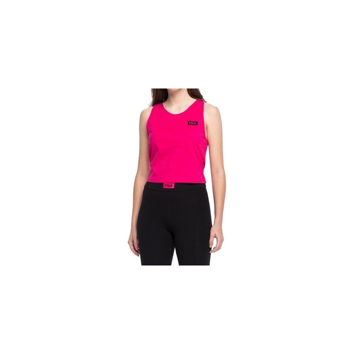 Odjeća Žene
 Majice kratkih rukava Fila Basin Cropped Ružičasta
