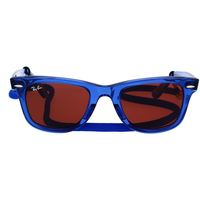 Satovi & nakit Sunčane naočale Ray-ban Occhiali da Sole  Wayfarer RB2140 6587C5 Laccetto Blue