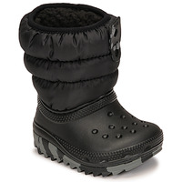 Obuća Djeca Čizme za snijeg Crocs Classic Neo Puff Boot T Crna