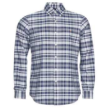 Odjeća Muškarci
 Košulje dugih rukava Polo Ralph Lauren CUBDPPCS-LONG SLEEVE-SPORT SHIRT Siva / Siva