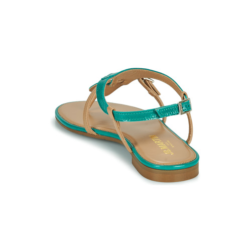 JB Martin AISSA Lak / Smaragdno zelena / Camel
