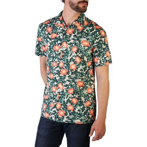 Odjeća Muškarci
 Košulje kratkih rukava Tommy Hilfiger - mw0mw17627 Zelena