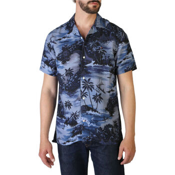 Odjeća Muškarci
 Košulje kratkih rukava Tommy Hilfiger - mw0mw17567 Plava