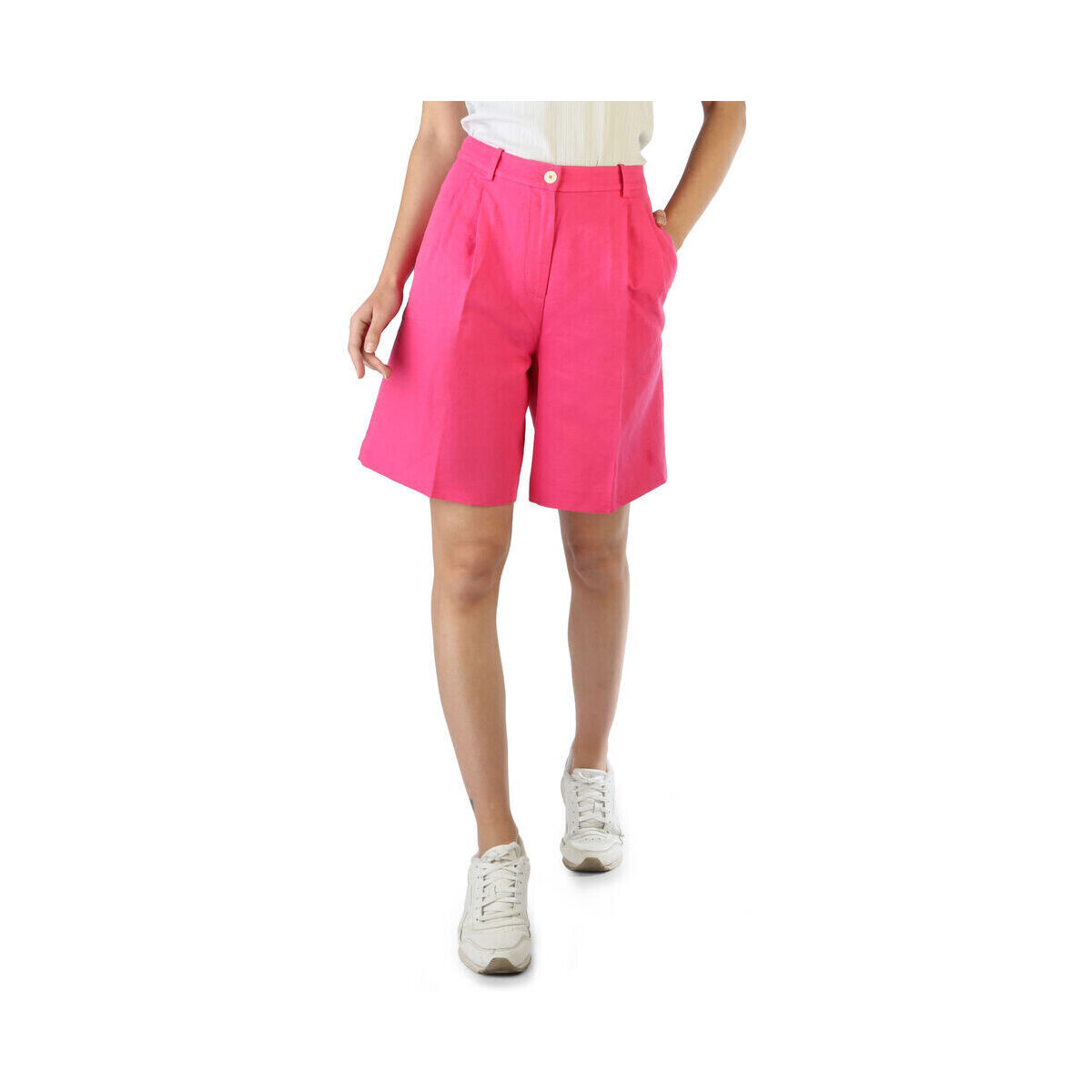 Odjeća Žene
 Bermude i kratke hlače Tommy Hilfiger - ww0ww30481 Ružičasta