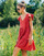 Odjeća Žene
 Kratke haljine Céleste DAHLIA Crvena