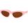 Satovi & nakit Žene
 Sunčane naočale Balenciaga Occhiali da Sole  BB0207S 004 Ružičasta
