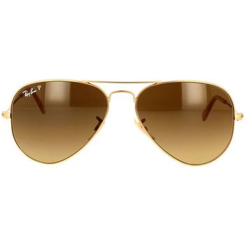 Satovi & nakit Djeca Sunčane naočale Ray-ban Occhiali da Sole  Aviator RB3025 112/M2 Gold