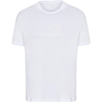 Odjeća Muškarci
 Majice / Polo majice Ea7 Emporio Armani 3LPT81 PJM9Z Bijela