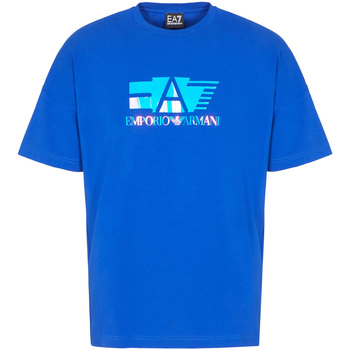 Odjeća Muškarci
 Majice / Polo majice Ea7 Emporio Armani 3LPT35 PJ5MZ Blue