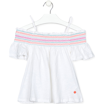 Odjeća Djeca Majice / Polo majice Losan 21G-1002AL Bijela