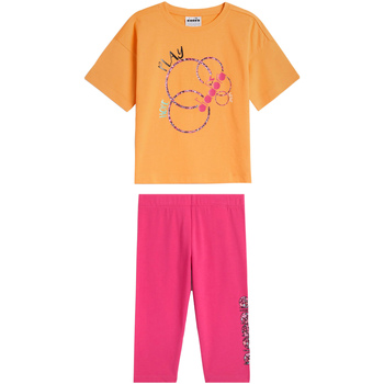 Odjeća Djevojčica Dječji kompleti Diadora 102178262 Narančasta