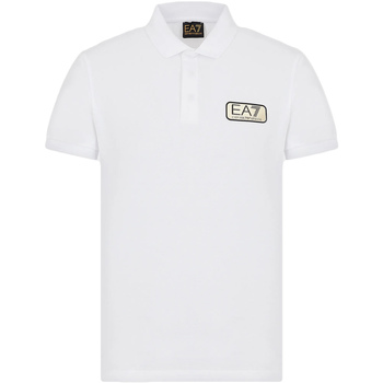 Odjeća Muškarci
 Majice / Polo majice Ea7 Emporio Armani 3LPF09 PJ5AZ Bijela