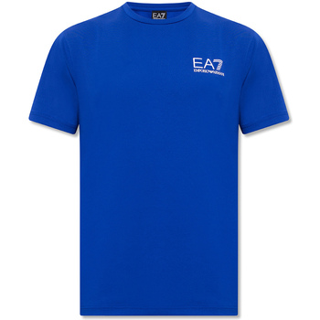 Odjeća Muškarci
 Majice / Polo majice Ea7 Emporio Armani 3LPT03 PJEEZ Blue