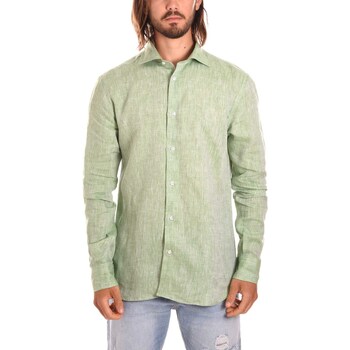 Odjeća Muškarci
 Košulje dugih rukava Borgoni Milano OSTUNI Zelena
