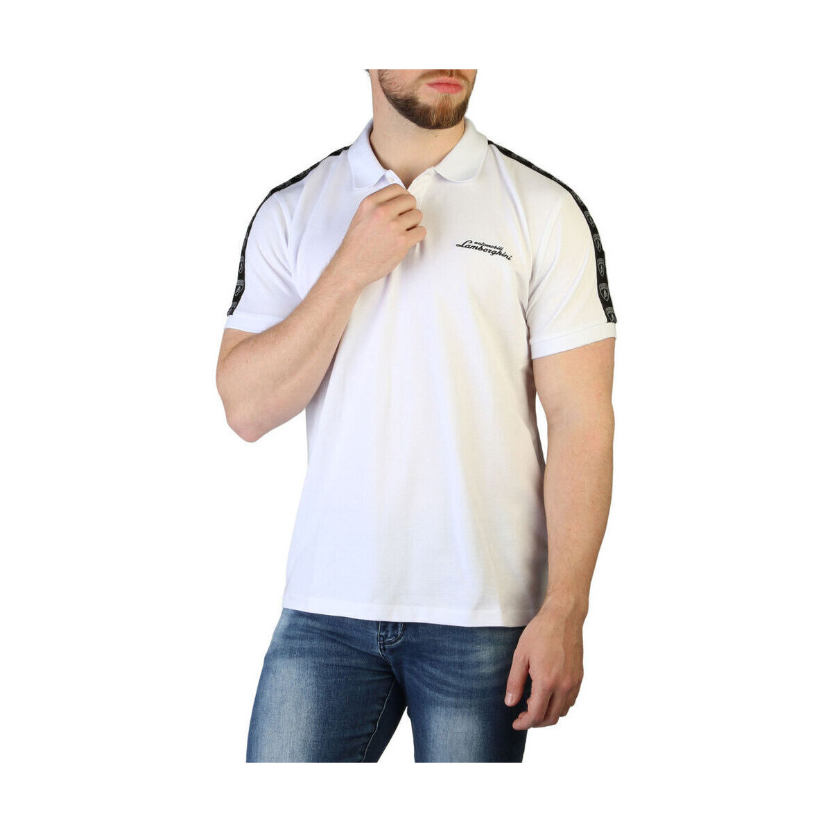 Odjeća Muškarci
 Polo majice kratkih rukava Lamborghini - b3xvb7ts Bijela