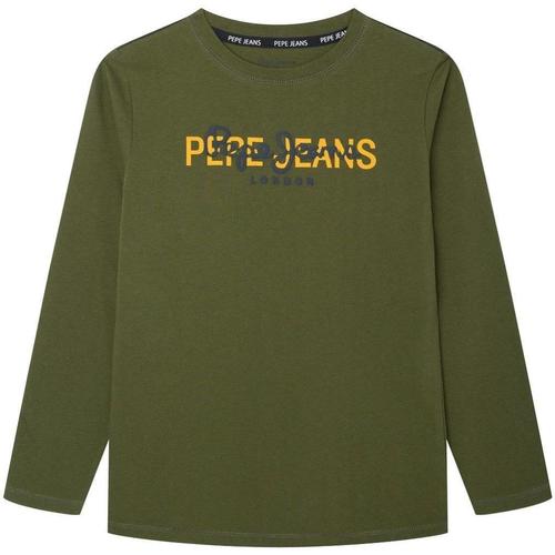 Odjeća Dječak
 Majice kratkih rukava Pepe jeans  Zelena