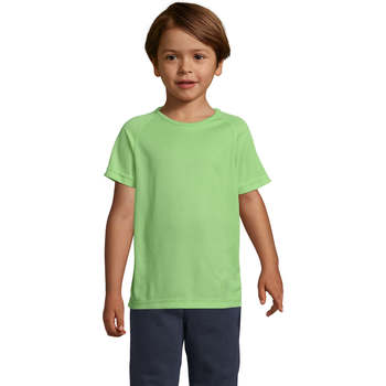 Odjeća Djeca Majice kratkih rukava Sols Camiseta niño manga corta Zelena