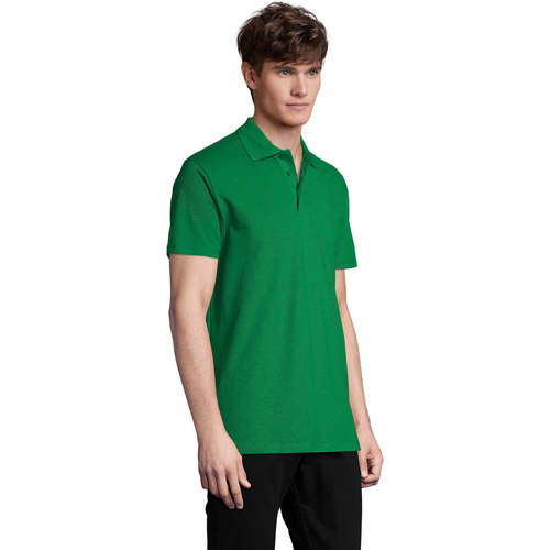 Sols SPRING POLO MANGA CORTA con 100% algodón peinado Zelena