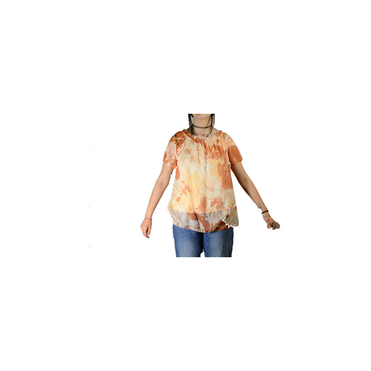 Odjeća Žene
 Majice / Polo majice Dinovo 5323 Narančasta