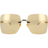Satovi & nakit Sunčane naočale Gucci Occhiali da Sole  GG1147S 003 Gold