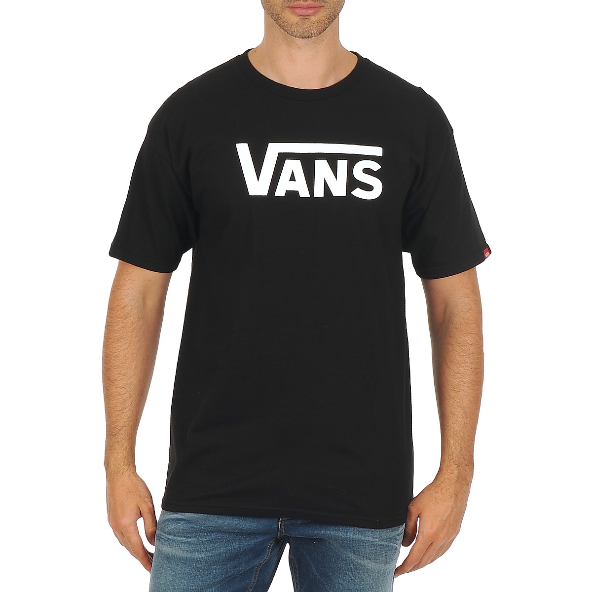 Odjeća Muškarci
 Majice kratkih rukava Vans VANS CLASSIC Crna / Bijela