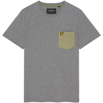 Odjeća Muškarci
 Majice / Polo majice Lyle & Scott TS831V Siva