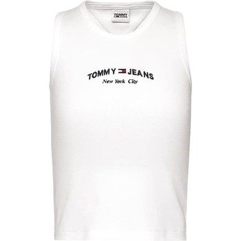 Odjeća Žene
 Majice kratkih rukava Tommy Jeans CAMISETA BLANCA MUJER   DW0DW13822 Bijela