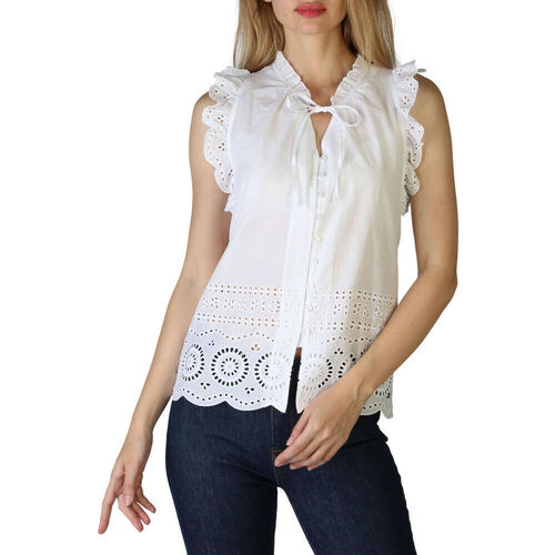 Odjeća Žene
 Košulje i bluze Tommy Hilfiger - ww0ww32189 Bijela