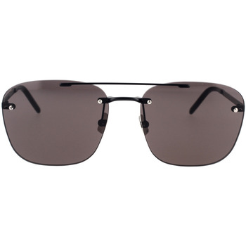 Satovi & nakit Sunčane naočale Yves Saint Laurent Occhiali da Sole Saint Laurent SL309 Rimless 001 Crna