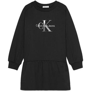 Odjeća Djevojčica Haljine Calvin Klein Jeans  Crna