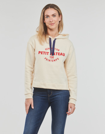 Odjeća Žene
 Sportske majice Petit Bateau A071K01 Krem boja