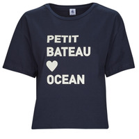 Odjeća Žene
 Majice kratkih rukava Petit Bateau A06TM04 Tamno plava