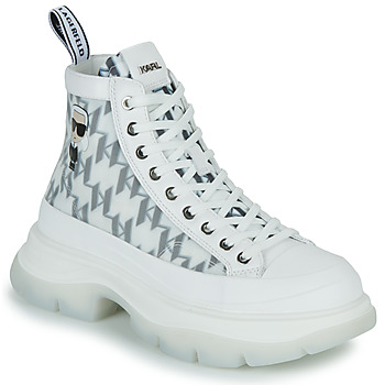 Obuća Žene
 Visoke tenisice Karl Lagerfeld LUNA Monogram Mesh Boot Bijela
