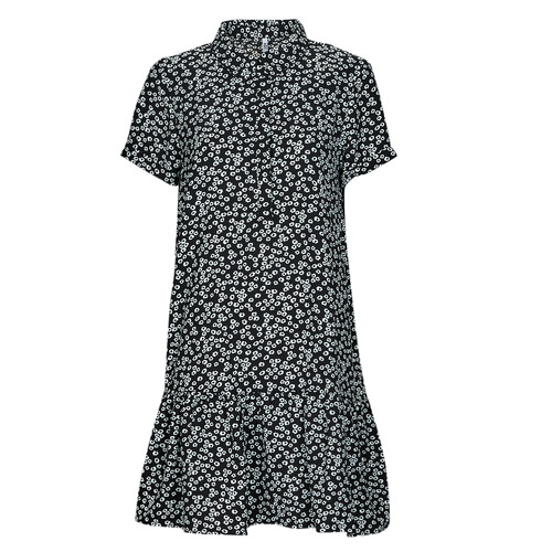 Odjeća Žene
 Kratke haljine JDY JDYLION S/S PLACKET DRESS Crna / Bijela