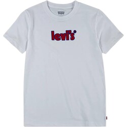 Odjeća Djevojčica Majice kratkih rukava Levi's 195913 Bijela