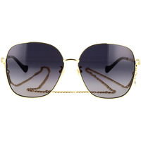 Satovi & nakit Žene
 Sunčane naočale Gucci Occhiali da Sole  GG1089SA 001 con Catena Gold