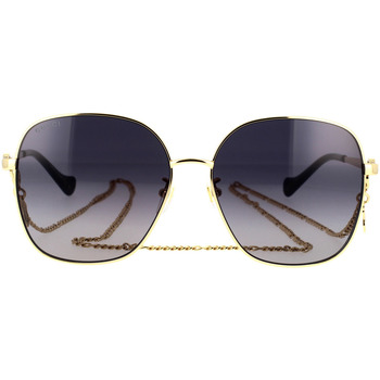 Satovi & nakit Žene
 Sunčane naočale Gucci Occhiali da Sole  GG1089SA 001 con Catena Gold