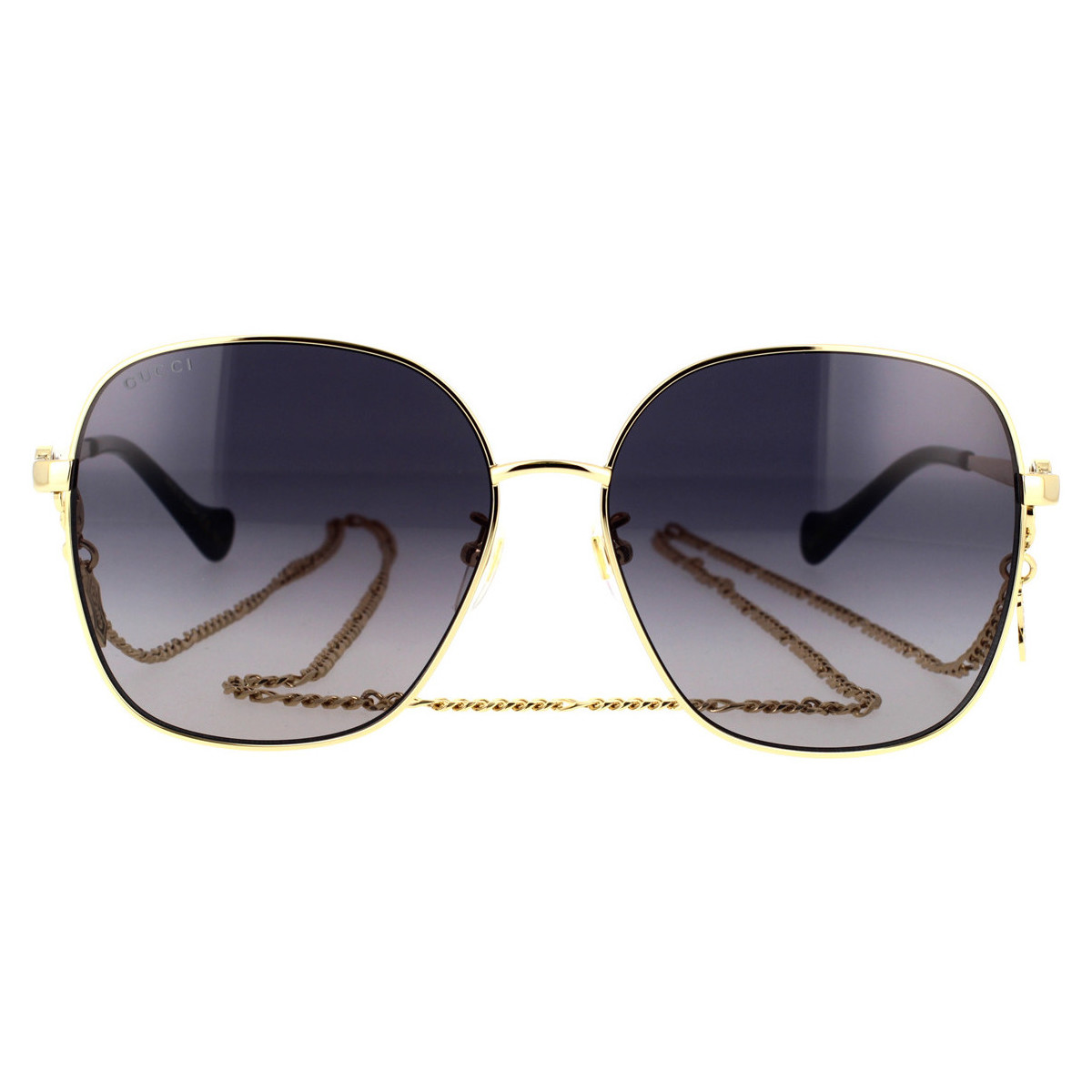 Satovi & nakit Žene
 Sunčane naočale Gucci Occhiali da Sole  GG1089SA 001 con Catena Gold