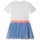 Odjeća Djevojčica Kratke haljine Billieblush U12800-10P Bijela / Plava