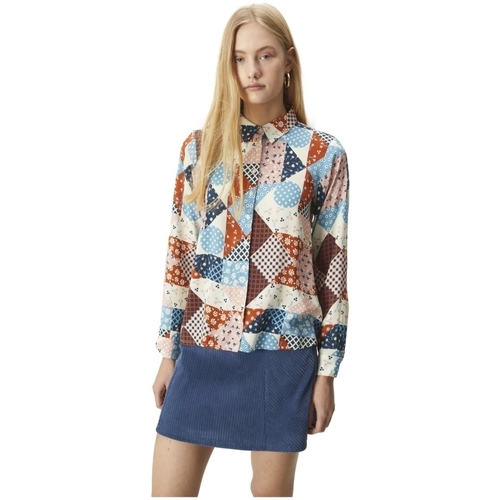 Odjeća Žene
 Topovi i bluze Compania Fantastica COMPAÑIA FANTÁSTICA Shirt 41006 - Patchwork Višebojna