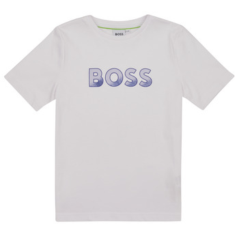 Odjeća Dječak
 Majice kratkih rukava BOSS J25O03-10P-C Bijela