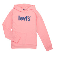 Odjeća Djevojčica Sportske majice Levi's LVG SQUARE POCKET HOODIE Ružičasta