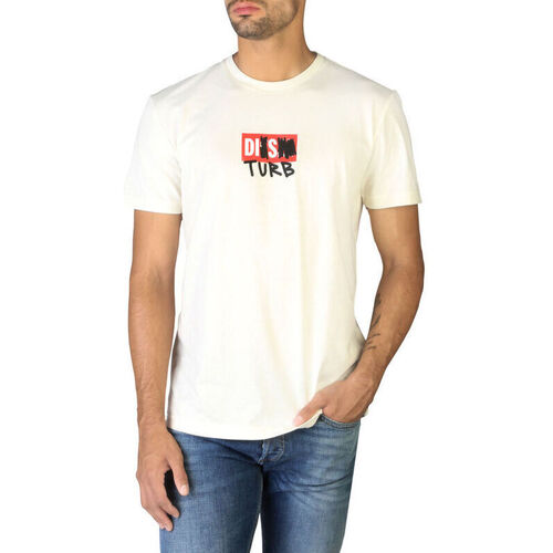 Odjeća Muškarci
 Majice kratkih rukava Diesel - t-diegos-b10_0gram Bijela