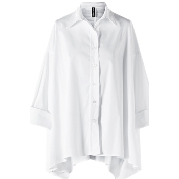 Odjeća Žene
 Topovi i bluze Wendy Trendy Shirt 110236 - White Bijela