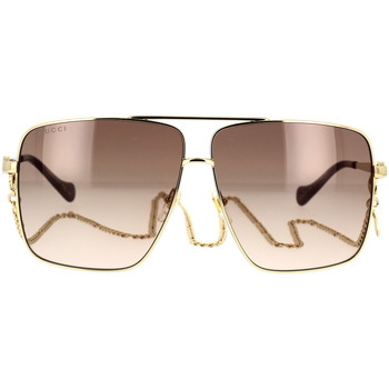 Satovi & nakit Žene
 Sunčane naočale Gucci Occhiali da Sole  con Catena GG1087S 002 Gold